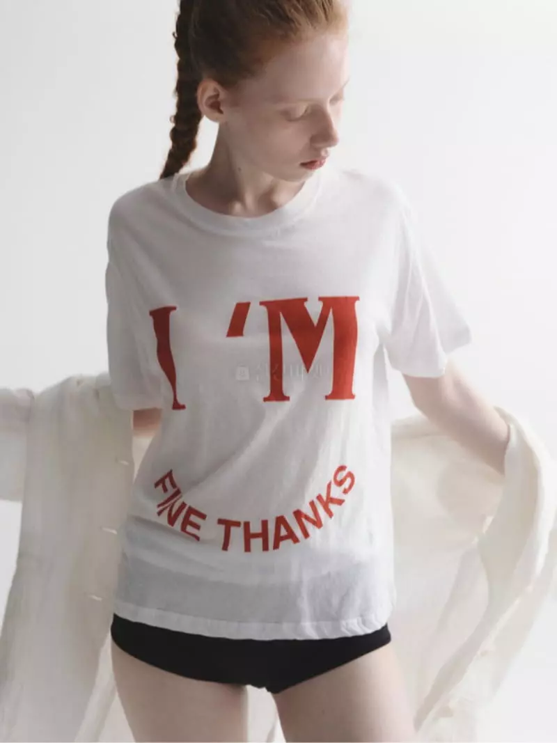 Artisover - Korean Women Fashion - #momslook - I Am Pine Tee - 2