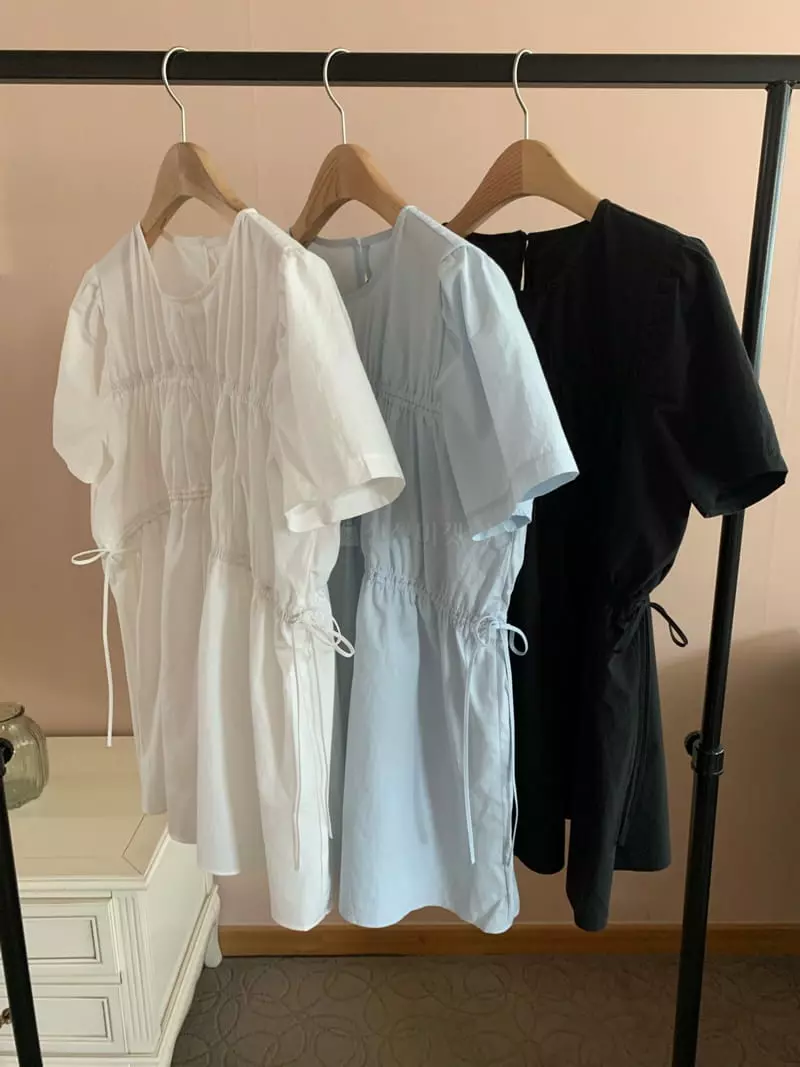 As Thought - Korean Women Fashion - #momslook - Soy Shirring Blouse - 9