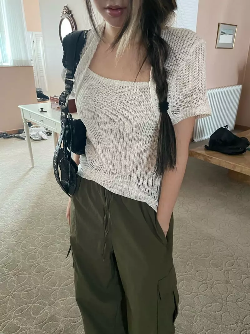 As Thought - Korean Women Fashion - #momslook - Sweet Tee - 3