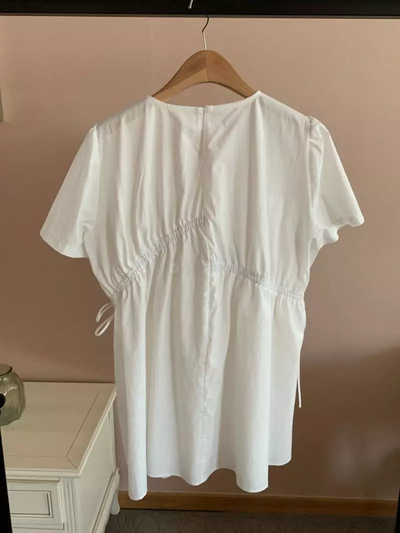 As Thought - Korean Women Fashion - #vintageinspired - Soy Shirring Blouse - 11