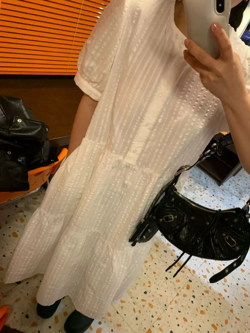 As Thought - Korean Women Fashion - #womensfashion - Enjo Long One-piece - 3