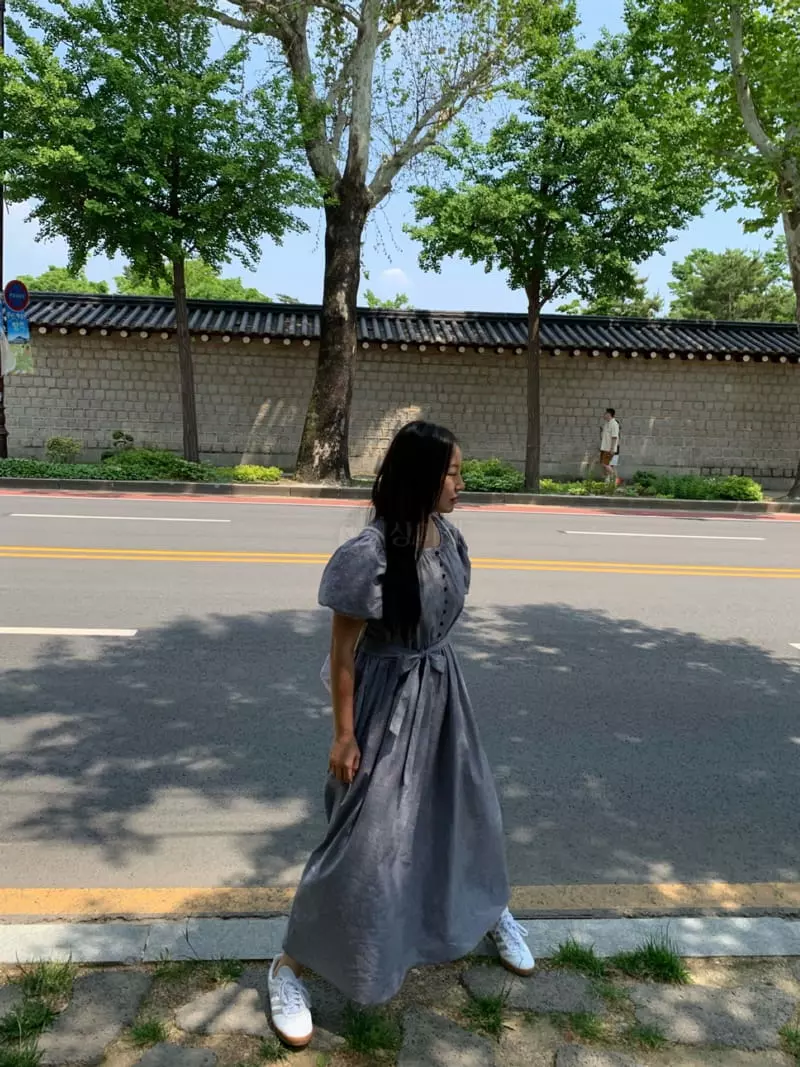 As Thought - Korean Women Fashion - #womensfashion - Check Long One-piece - 9