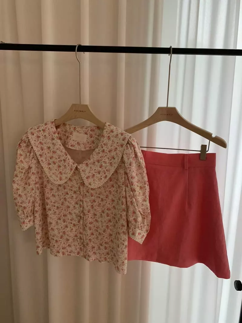 Assembly - Korean Women Fashion - #vintagekidsstyle - Berry Blouse - 5