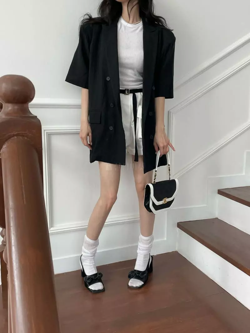 Auver Fit - Korean Women Fashion - #momslook - Util Shorts - 10