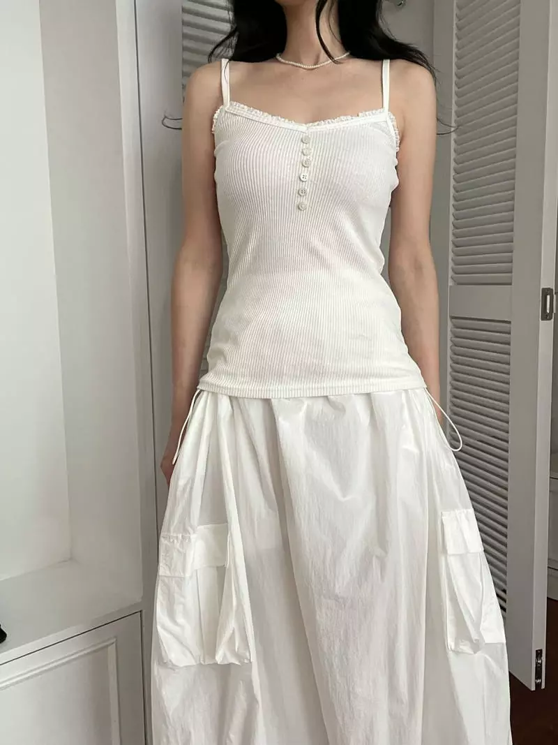 Auver Fit - Korean Women Fashion - #romanticstyle - Swing Sleeveless