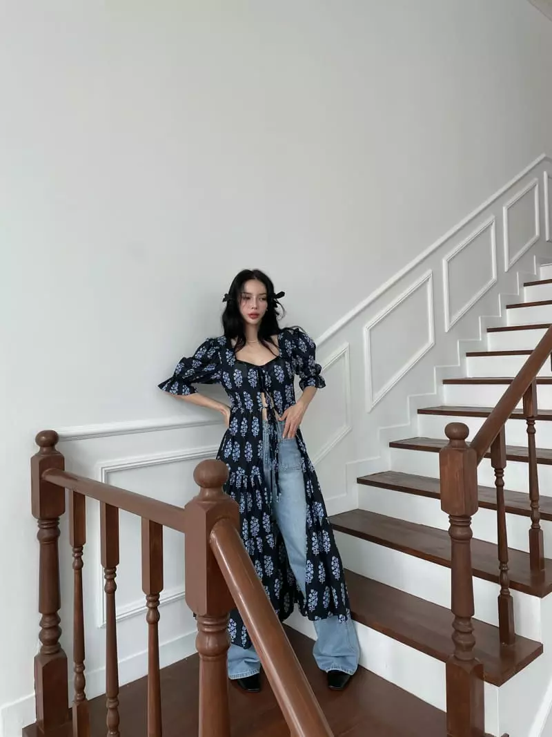 Auver Fit - Korean Women Fashion - #thelittlethings - Flower One-piece - 8