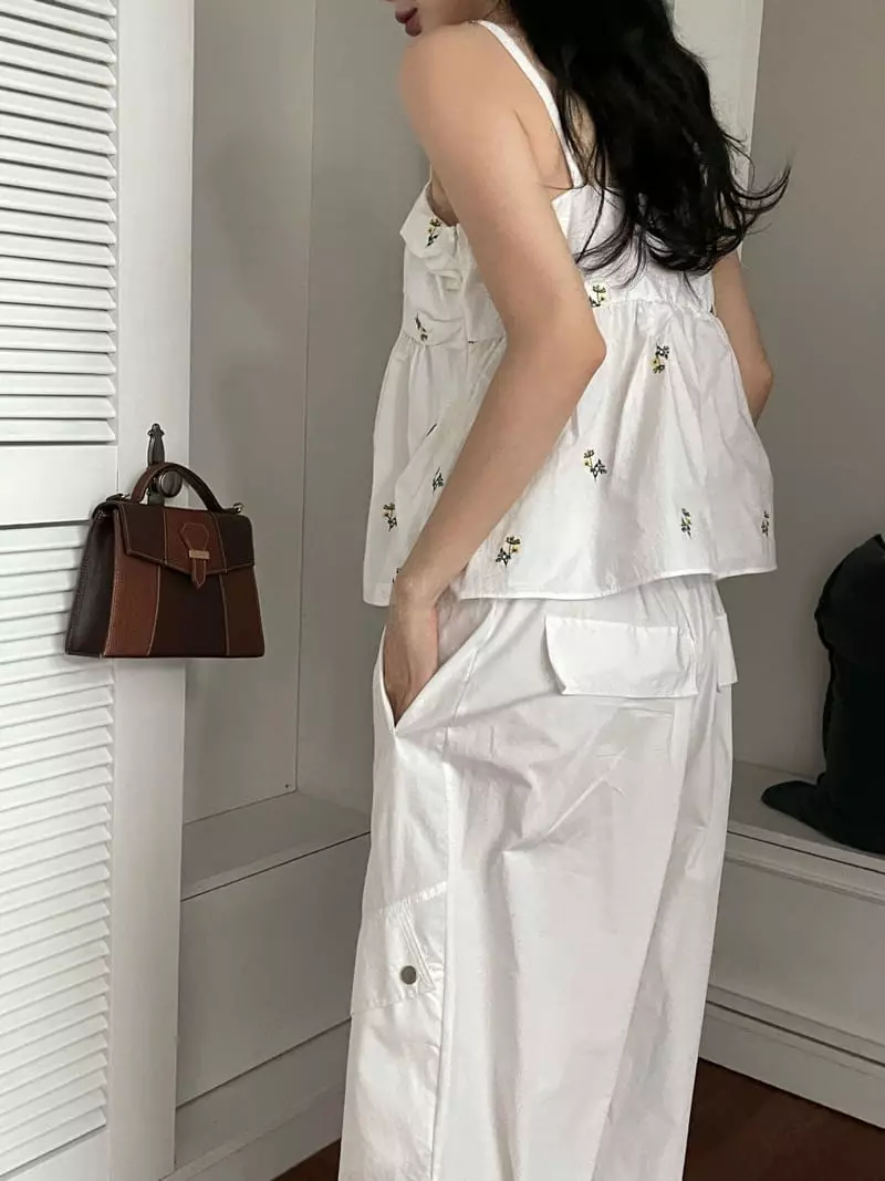 Auver Fit - Korean Women Fashion - #thelittlethings - Ribbon Sleeveless - 6