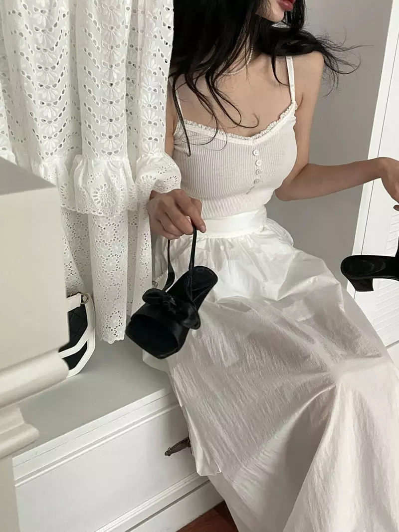 Auver Fit - Korean Women Fashion - #womensfashion - Swing Sleeveless - 10