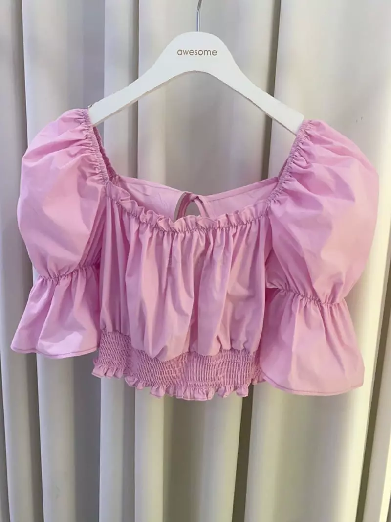 Awesome - Korean Women Fashion - #womensfashion - Puff BLouse
