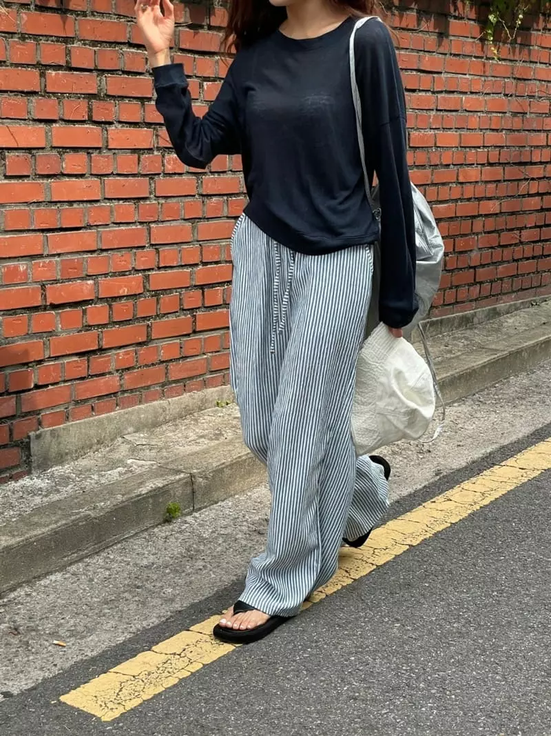 B Gather - Korean Women Fashion - #momslook - York Pants - 7