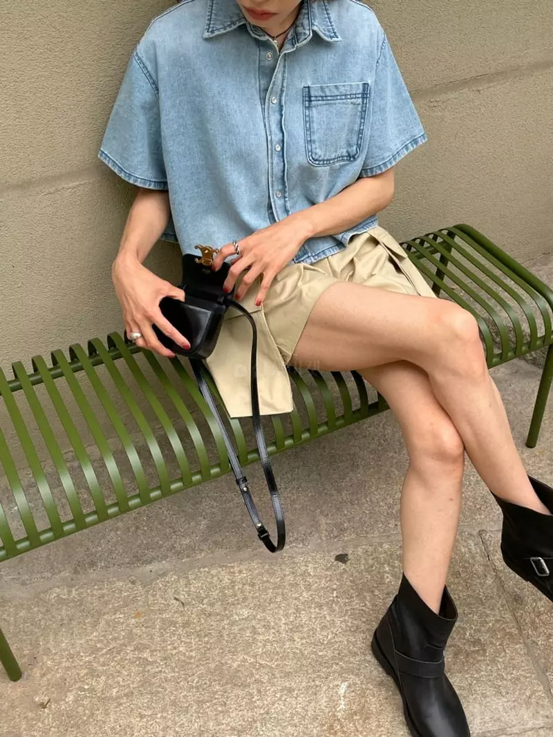 B Gather - Korean Women Fashion - #momslook - Some Pocket Shirt - 6