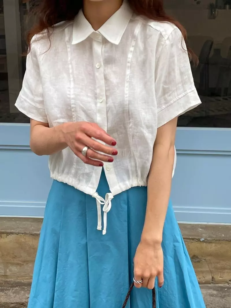 B Gather - Korean Women Fashion - #womensfashion - Carma Shirt - 3