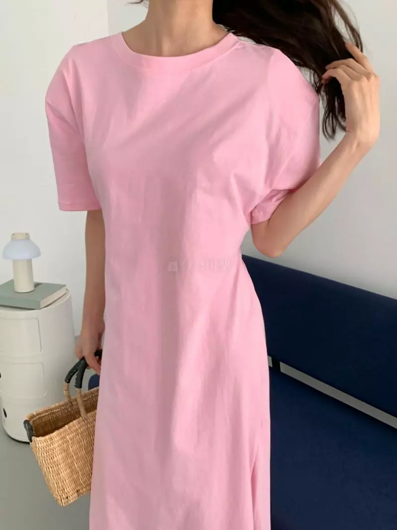 Baby Touch - Korean Women Fashion - #momslook - Pad Long One-piece - 7