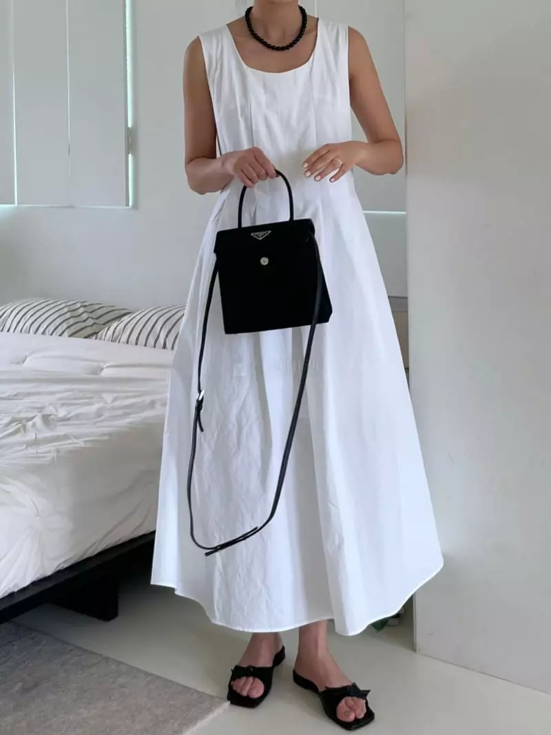 Baguette - Korean Women Fashion - #momslook - Bo Ge One-piece - 7