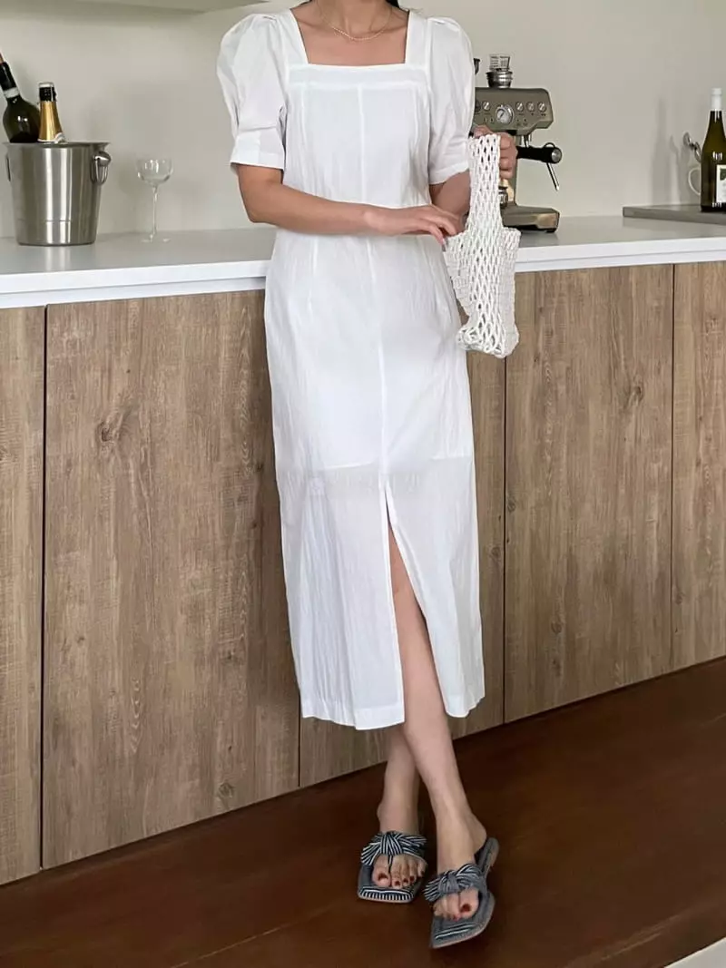 Baguette - Korean Women Fashion - #momslook - Rose One-piece
