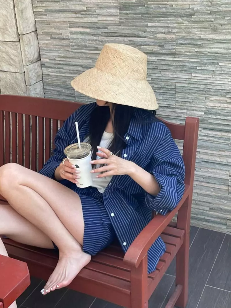 Baguette - Korean Women Fashion - #womensfashion - Marine Set - 4