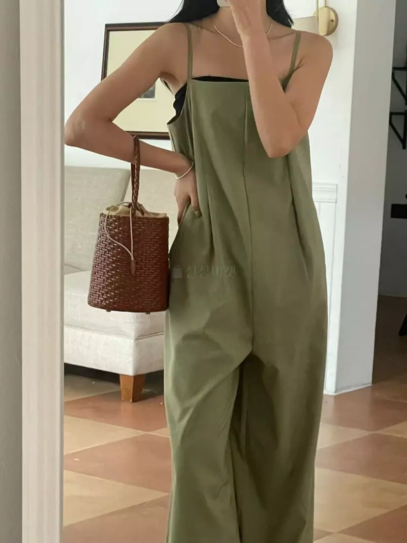 Baguette - Korean Women Fashion - #momslook - String Jumpsuit