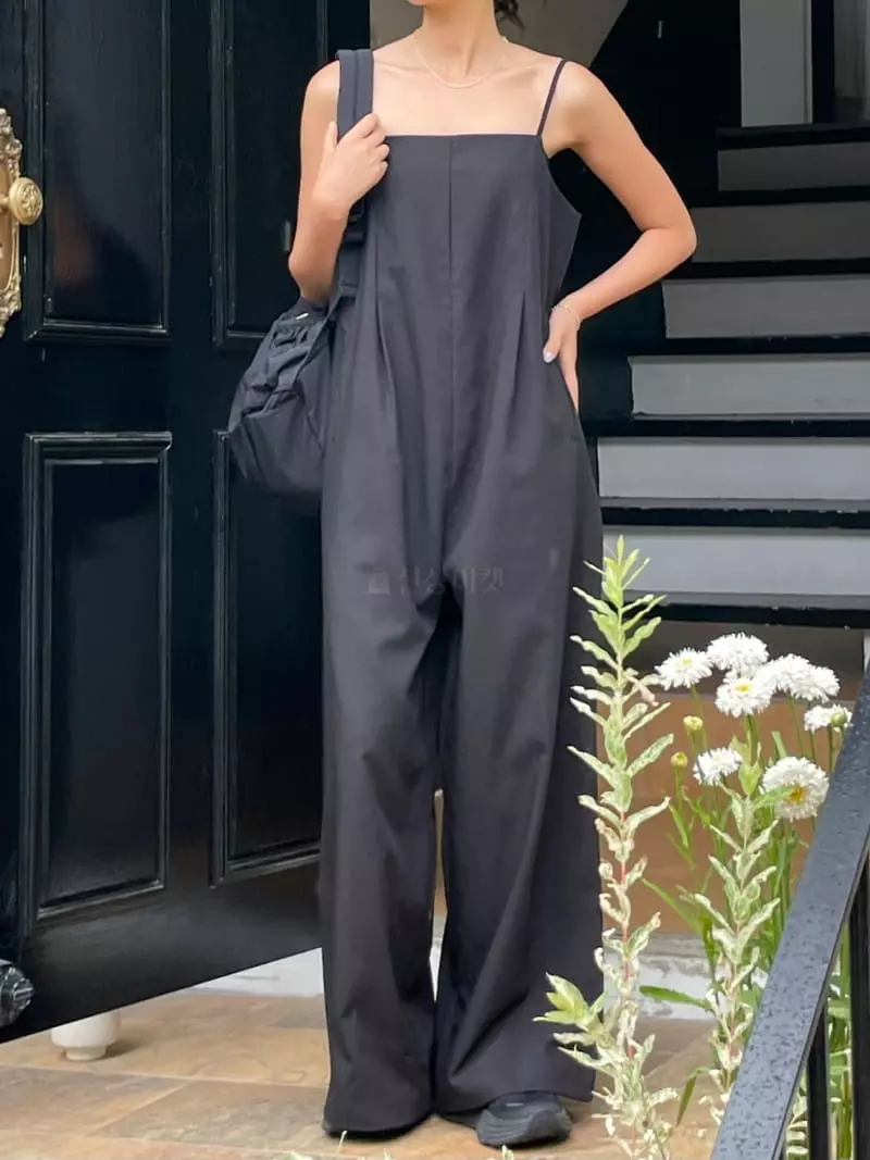 Baguette - Korean Women Fashion - #momslook - String Jumpsuit - 5