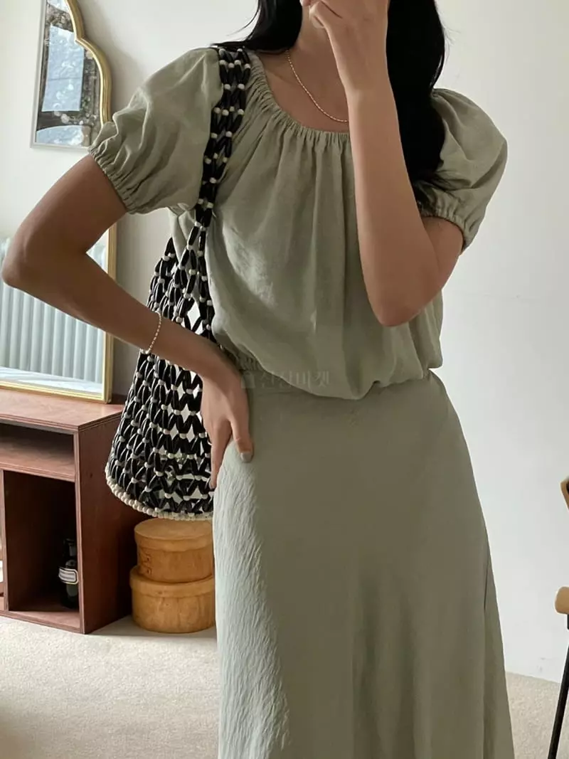 Baguette - Korean Women Fashion - #thatsdarling - Melo Blouse