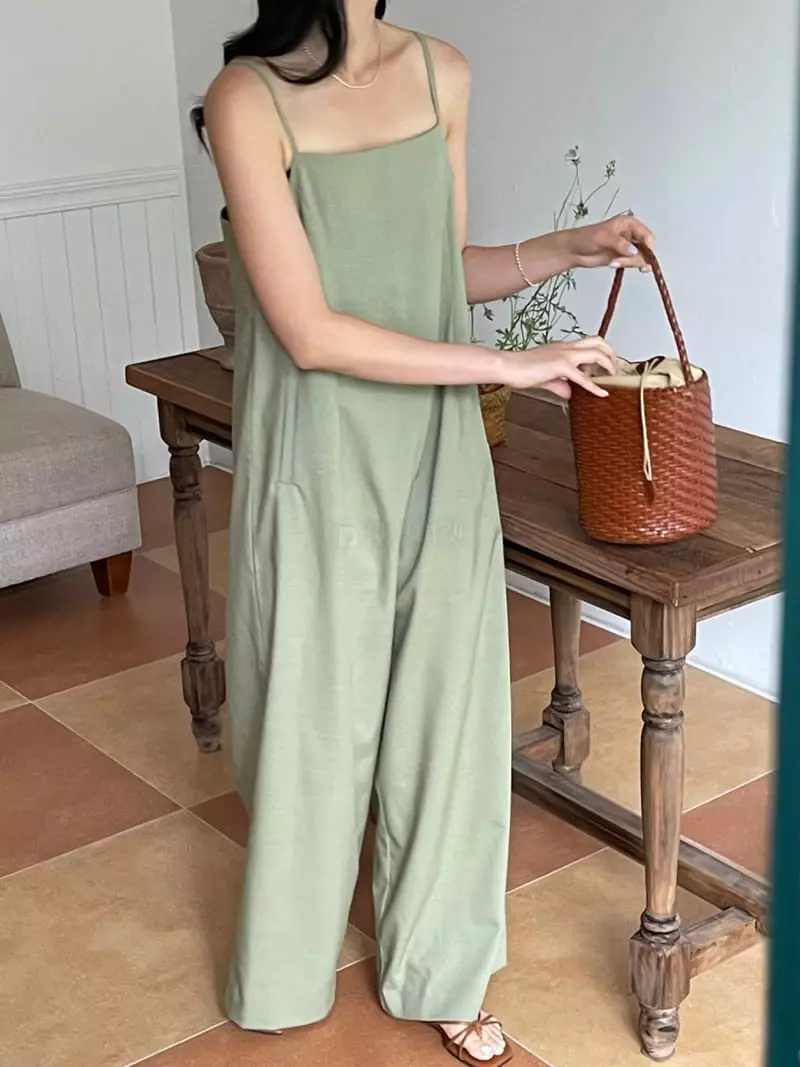Baguette - Korean Women Fashion - #womensfashion - String Jumpsuit - 2