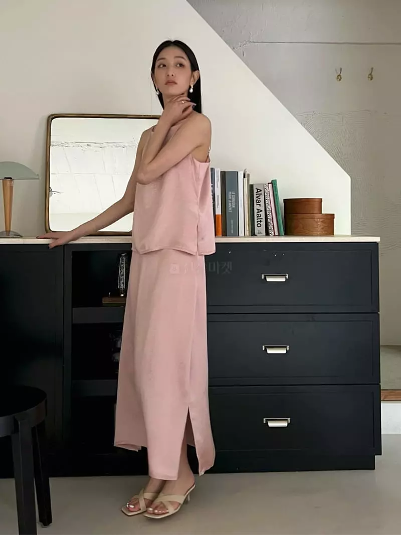 Baie Oud - Korean Women Fashion - #shopsmall - Satin Skirt - 12