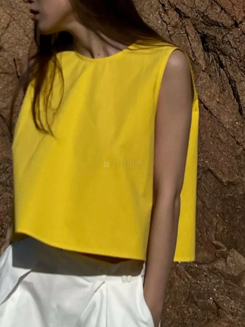 Baie Oud - Korean Women Fashion - #vintageinspired - Back Ribbon Blouse - 10