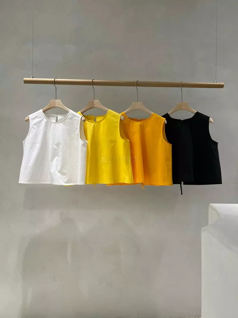 Baie Oud - Korean Women Fashion - #womensfashion - Back Ribbon Blouse