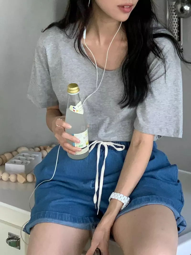 Baking Powder - Korean Women Fashion - #thatsdarling - Sleeping Tee - 4