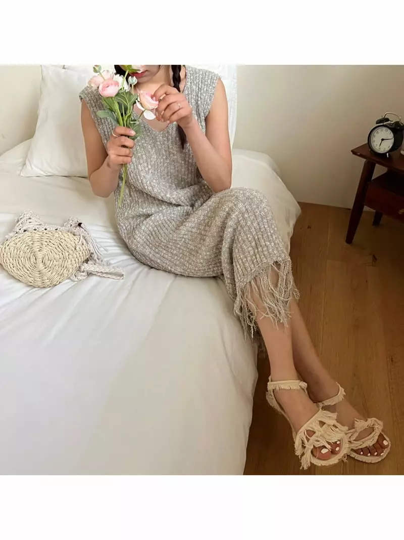 Balance - Korean Women Fashion - #momslook - Susul Sleeveless One-piece - 11