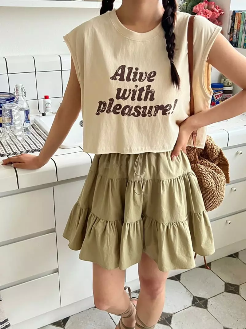 Balance - Korean Women Fashion - #womensfashion - Alive Tee - 4