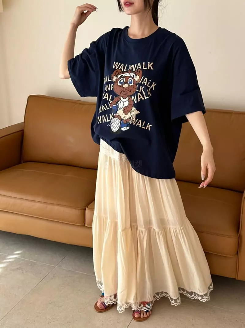 Balance - Korean Women Fashion - #momslook - Walk Tee - 6