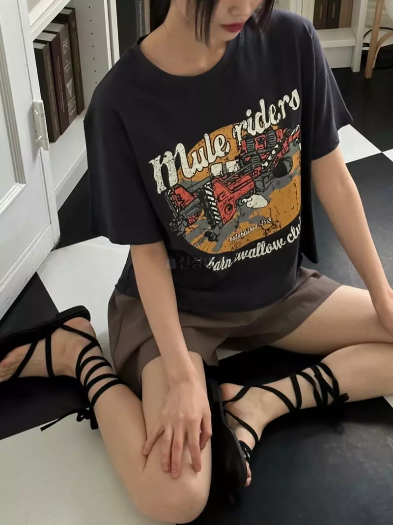Balance - Korean Women Fashion - #momslook - Trackter Tee - 5