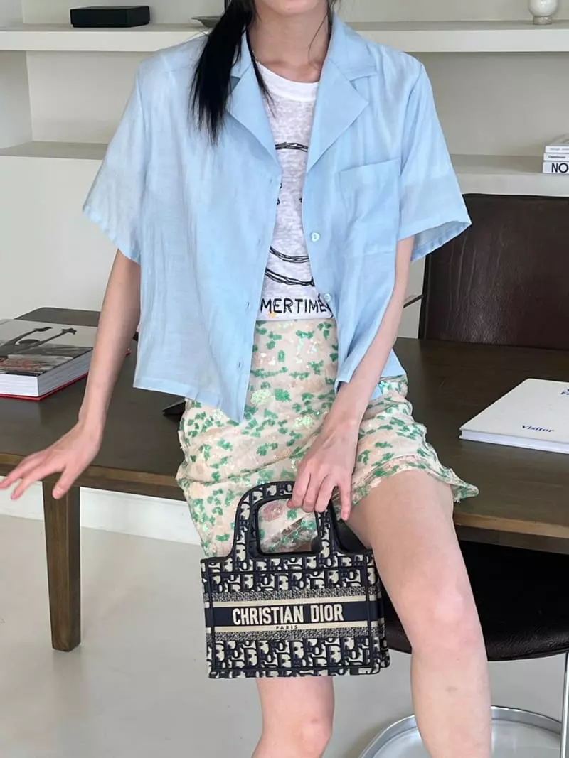 Balance - Korean Women Fashion - #vintagekidsstyle - Plum Shirt - 8