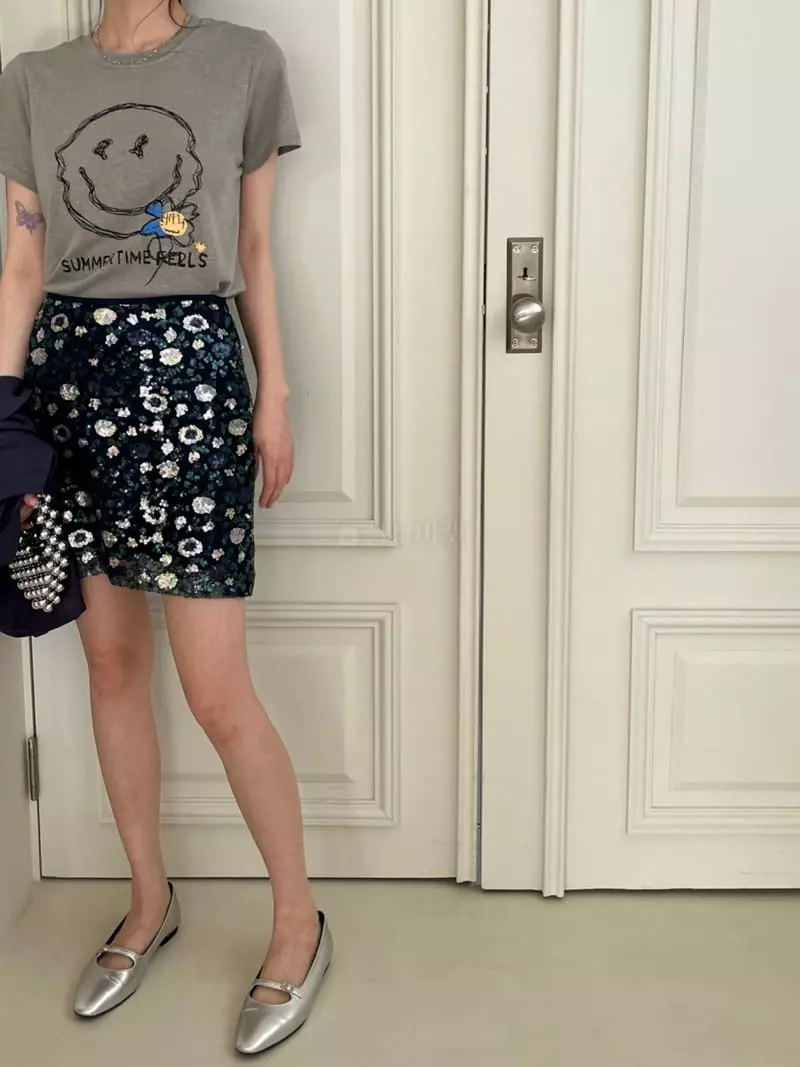 Balance - Korean Women Fashion - #momslook - Flower Skirt - 4