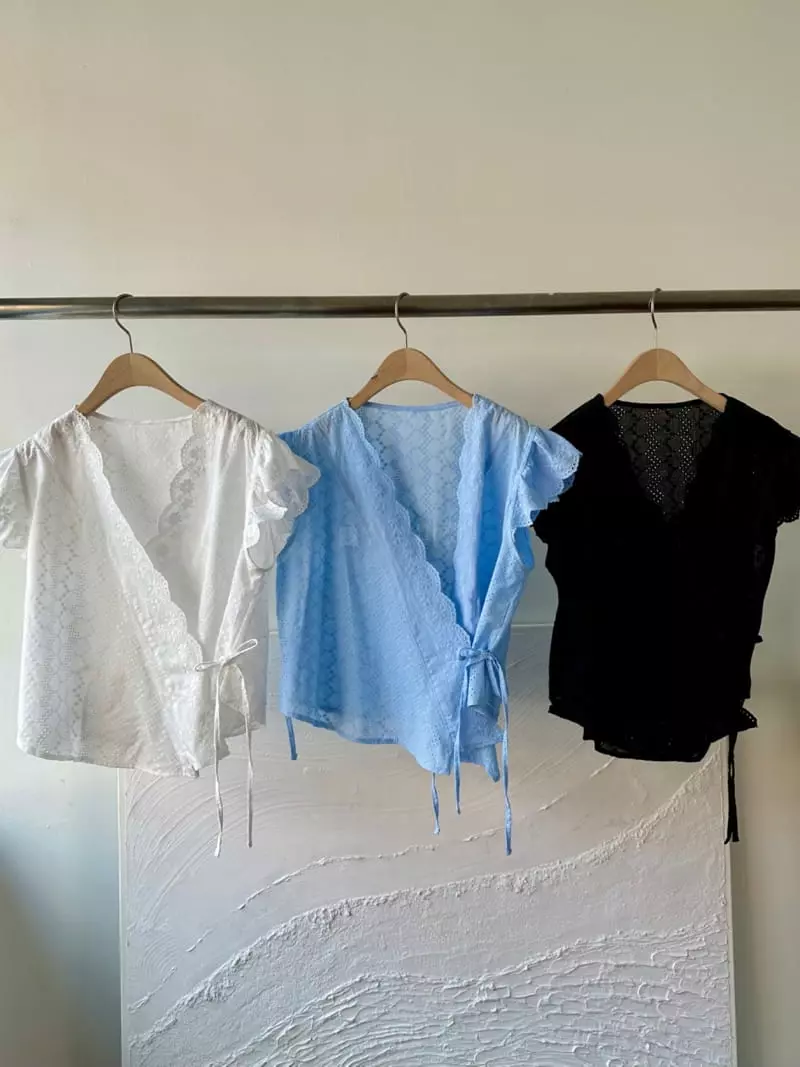 Balance - Korean Women Fashion - #womensfashion - Wing Blouse - 6