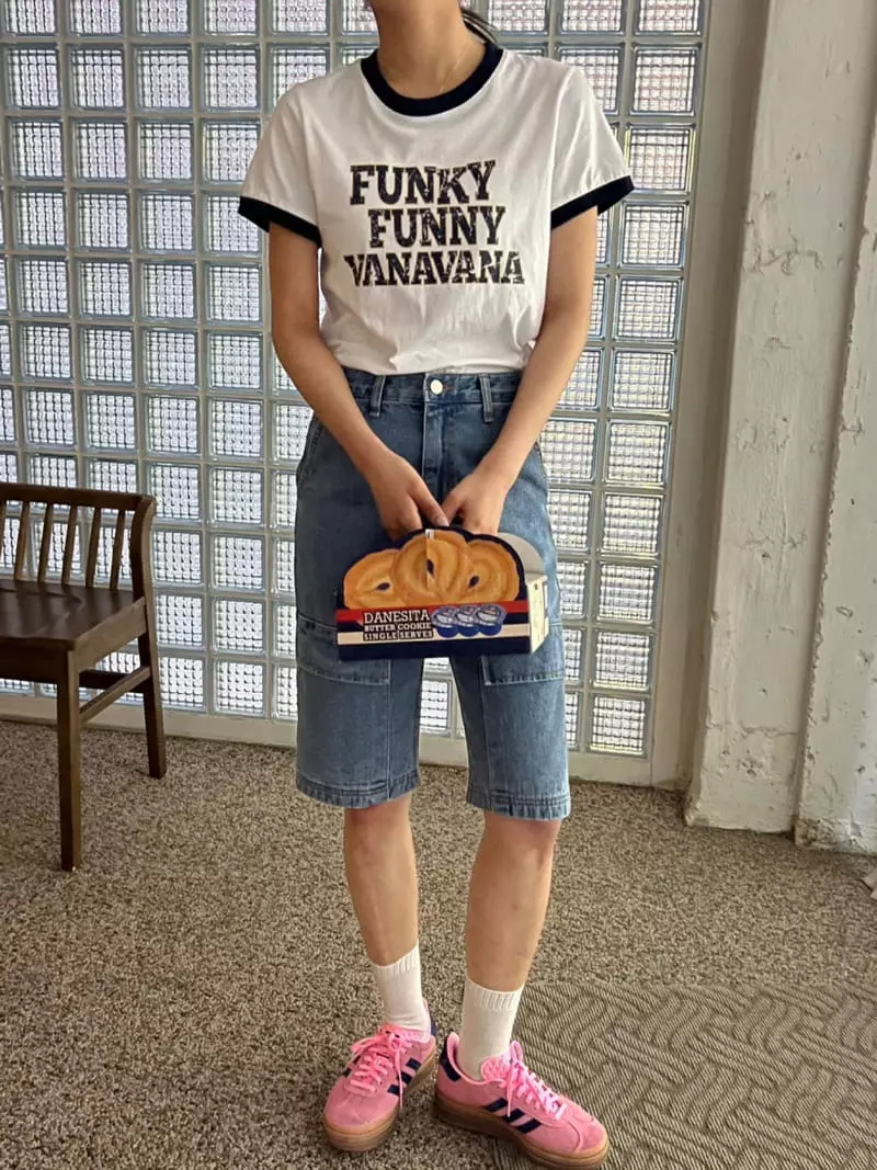 Balance - Korean Women Fashion - #momslook - Funcky Tee - 4