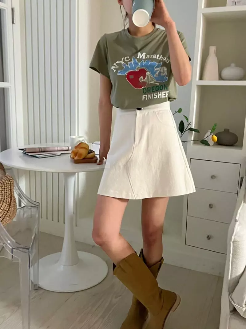 Balance - Korean Women Fashion - #womensfashion - Apple Tee - 10