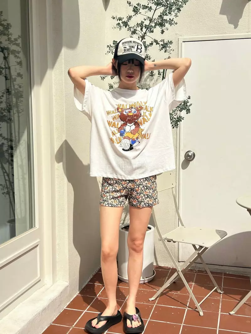 Balance - Korean Women Fashion - #womensfashion - Walk Tee - 5