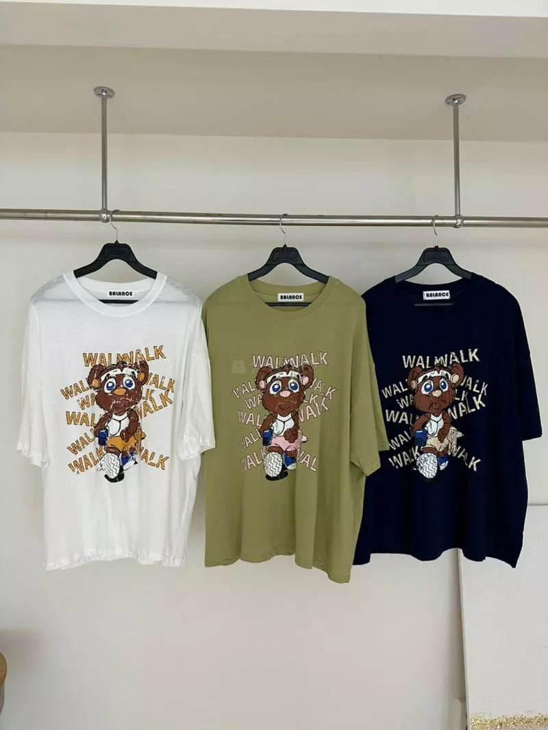 Balance - Korean Women Fashion - #womensfashion - Walk Tee - 9