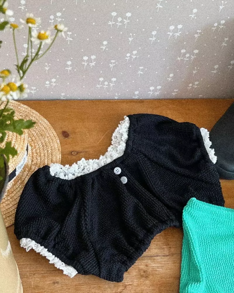 Banana J - Korean Children Fashion - #childrensboutique - Garden Swim Pants - 8