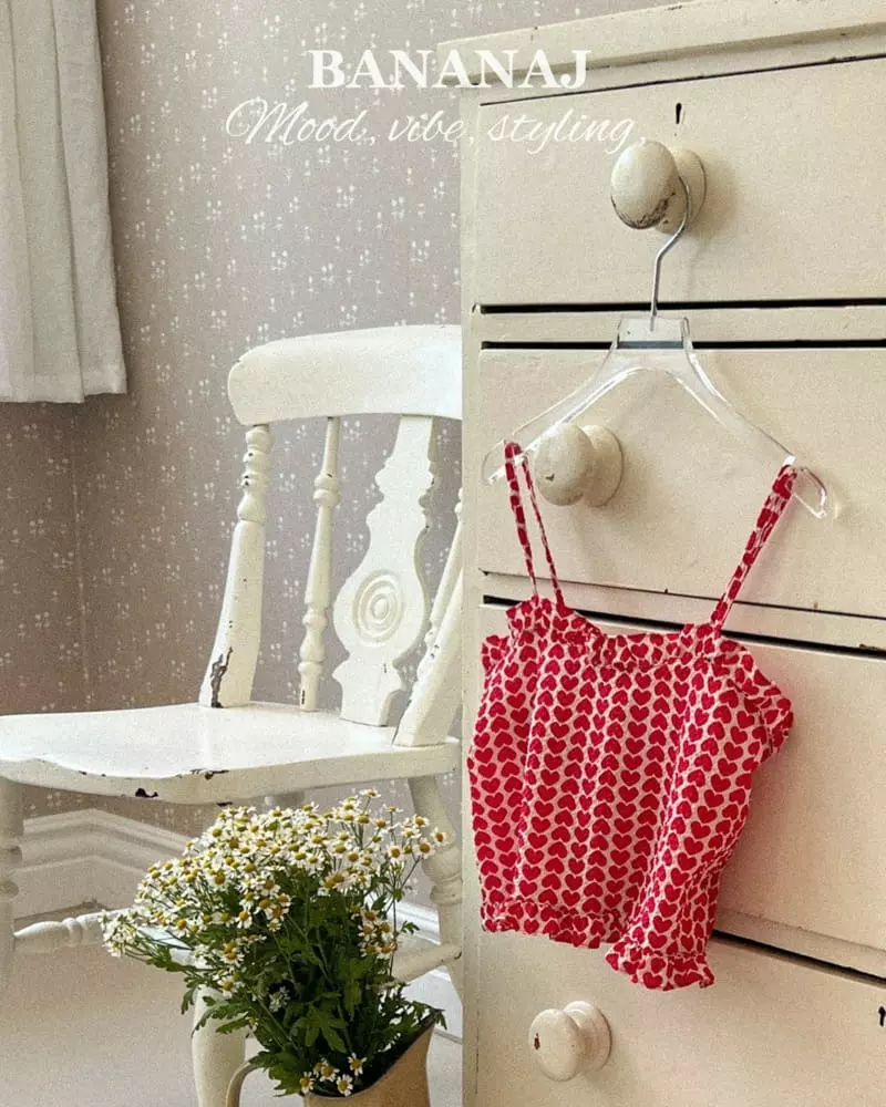 Banana J - Korean Children Fashion - #littlefashionista - Heart Frill Pants - 2