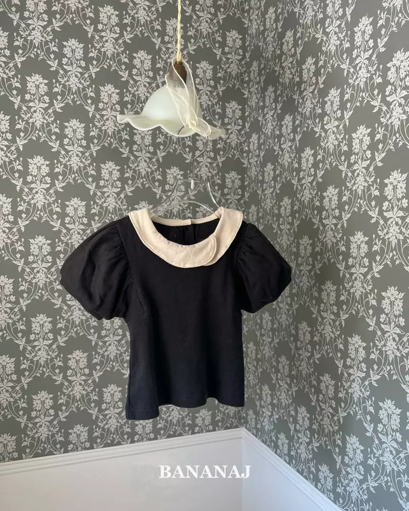 Banana J - Korean Children Fashion - #magicofchildhood - Bunny Collar Tee - 5