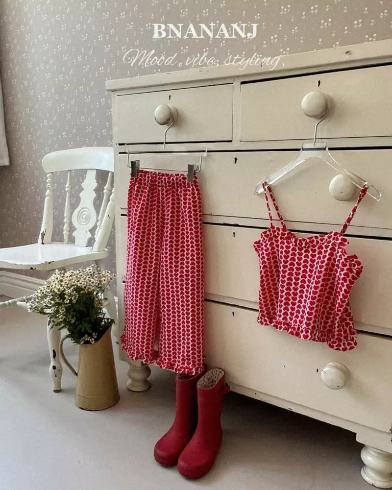 Banana J - Korean Children Fashion - #minifashionista - Heart Frill Blouse - 3