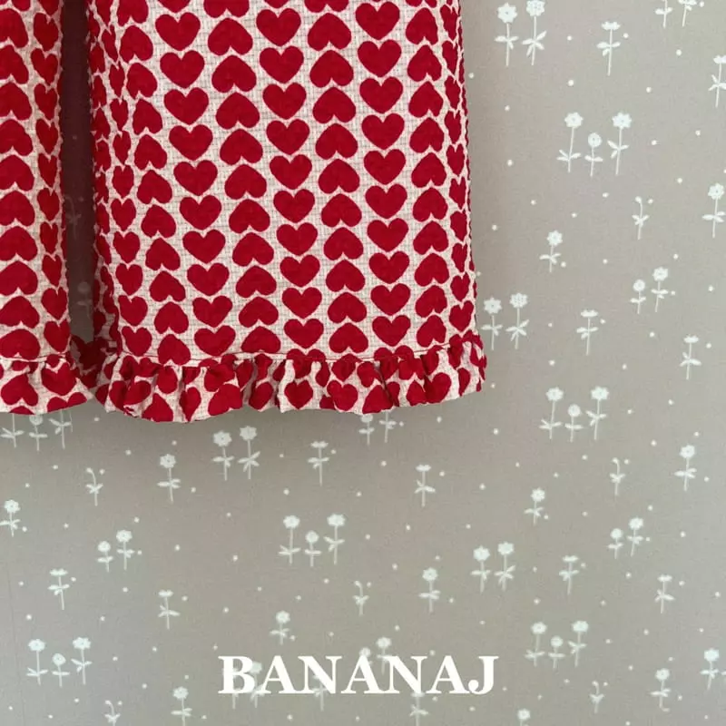 Banana J - Korean Children Fashion - #prettylittlegirls - Heart Frill Pants - 5