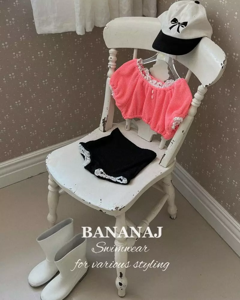 Banana J - Korean Children Fashion - #prettylittlegirls - Secreat Swim Top - 2