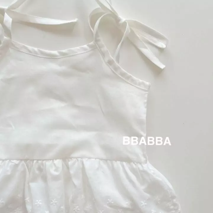 Bbabba - Korean Baby Fashion - #babyfashion - Milk String Lace Bodysuit - 3