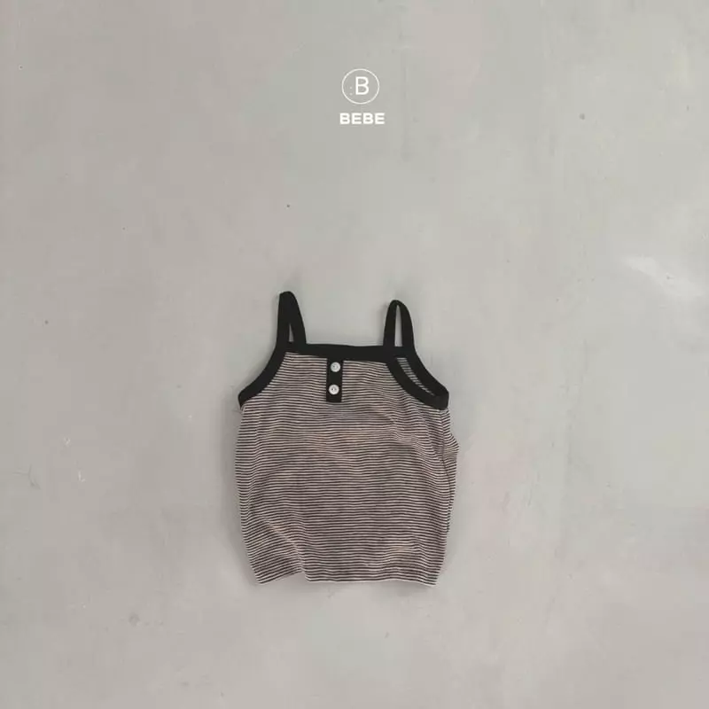 Bella Bambina - Korean Baby Fashion - #babyoutfit - Bebe Button Sleeveless