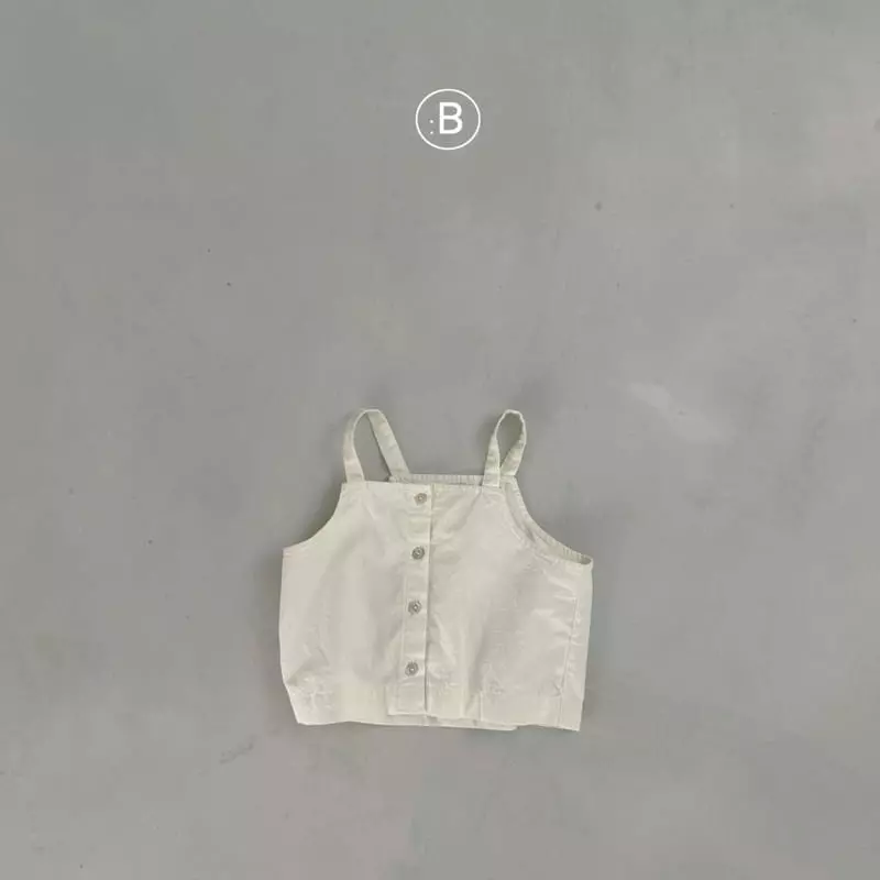 Bella Bambina - Korean Children Fashion - #Kfashion4kids - Greet Sleeveless Tee - 3
