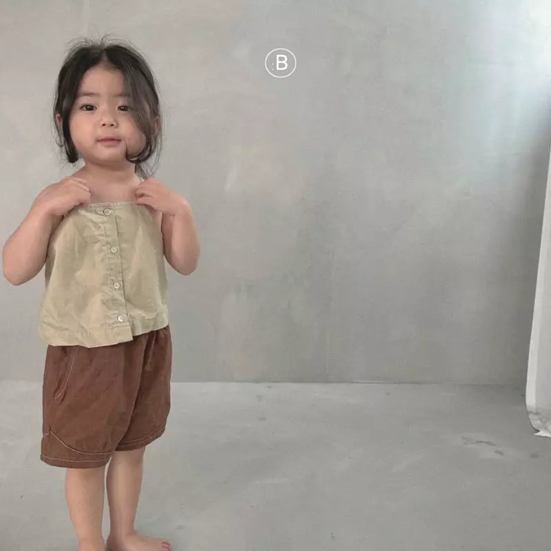 Bella Bambina - Korean Children Fashion - #childrensboutique - Greet Sleeveless Tee - 12