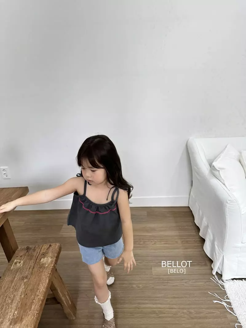 Bellot - Korean Children Fashion - #designkidswear - Juicy String Sleeveless - 5